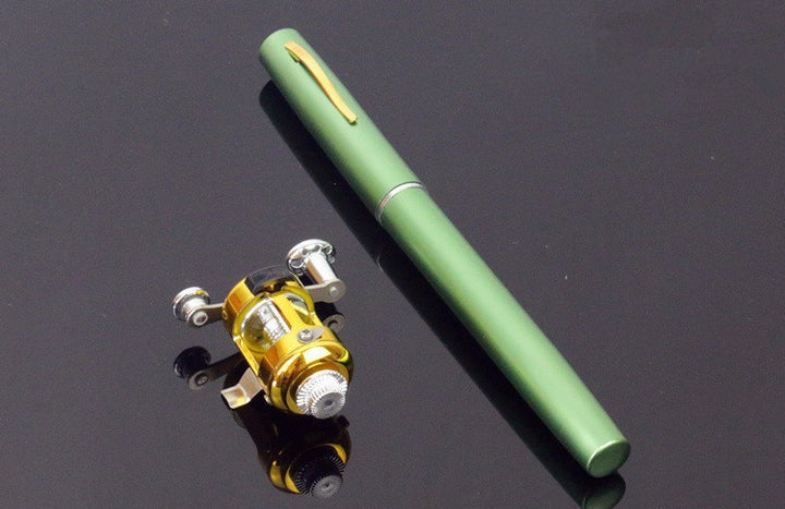 Mini Pocket Telescopic Fishing Rod with Reel - Blue Force Sports