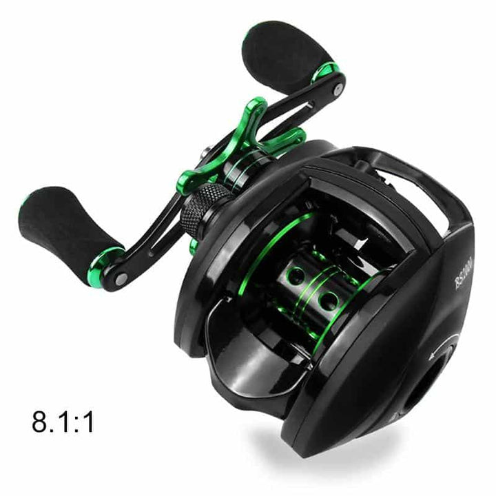 8.1:1 High Speed Casting Fishing Reel - Blue Force Sports