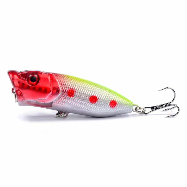 Popper Fishing Lure with 3D Eyes - Blue Force Sports