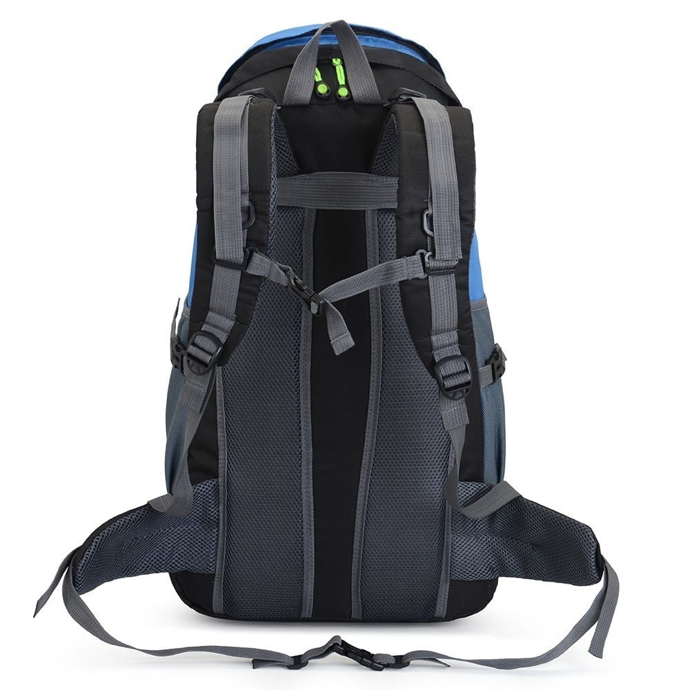 50L Waterproof Camping Backpack - Blue Force Sports