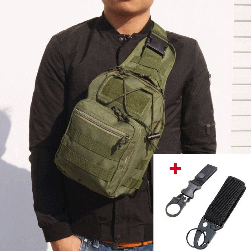 Camouflage Printed Shoulder Bag - Blue Force Sports