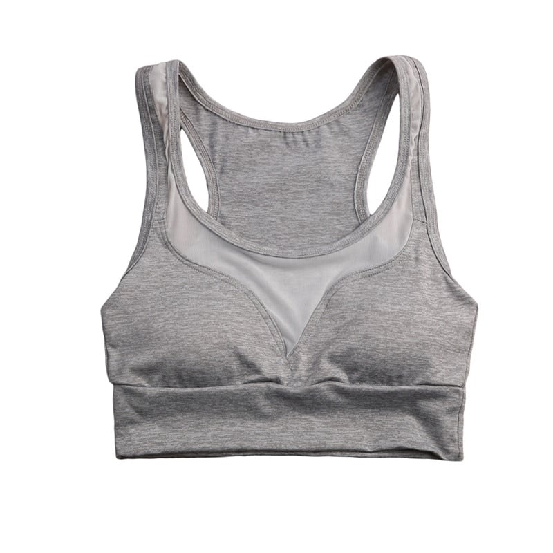 Mesh Patchwork Sports Bra - Blue Force Sports