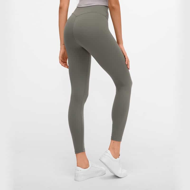 Women's Solid Color Yoga Leggings - Blue Force Sports