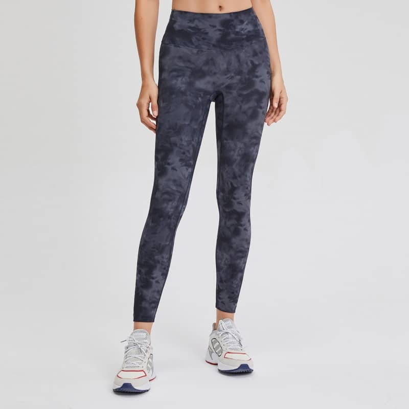 Women's Solid Color Yoga Leggings - Blue Force Sports