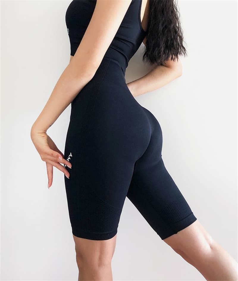 Women's Seamless Sports Pants - Blue Force Sports