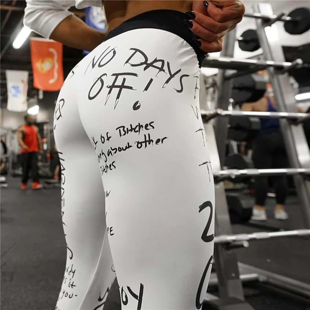 Women's Multitype Elastic Fitness Leggings - Blue Force Sports