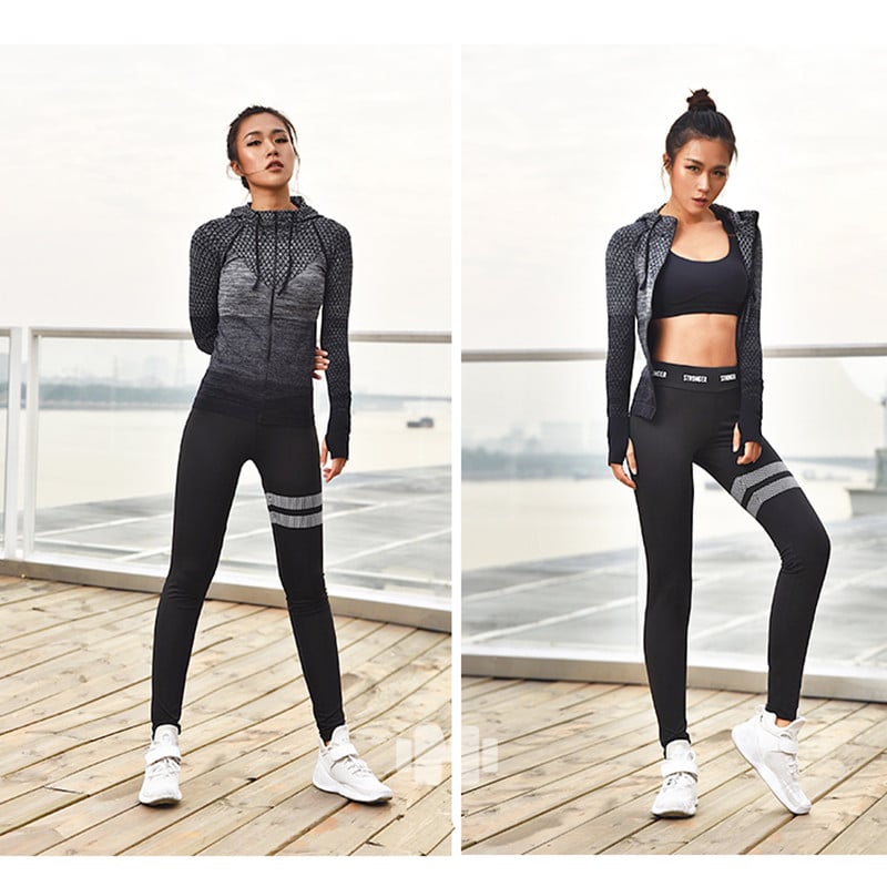 Hooded Women's Jackets with Long Sleeves - Blue Force Sports