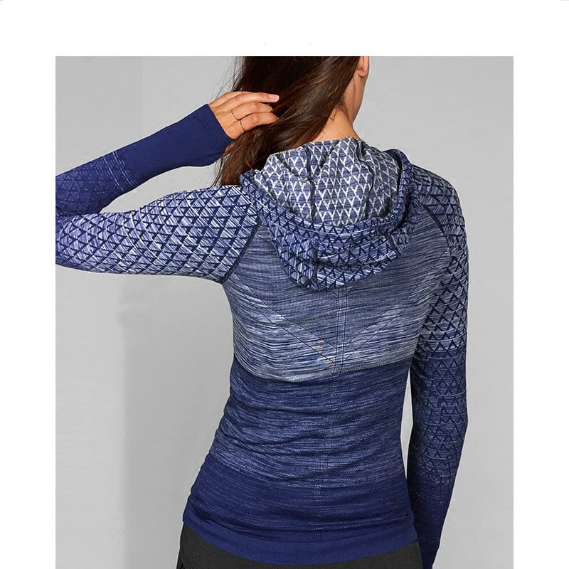 Hooded Women's Jackets with Long Sleeves - Blue Force Sports