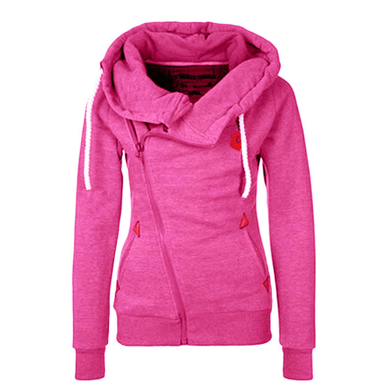 Women's Winter Warm Hoodie - Blue Force Sports