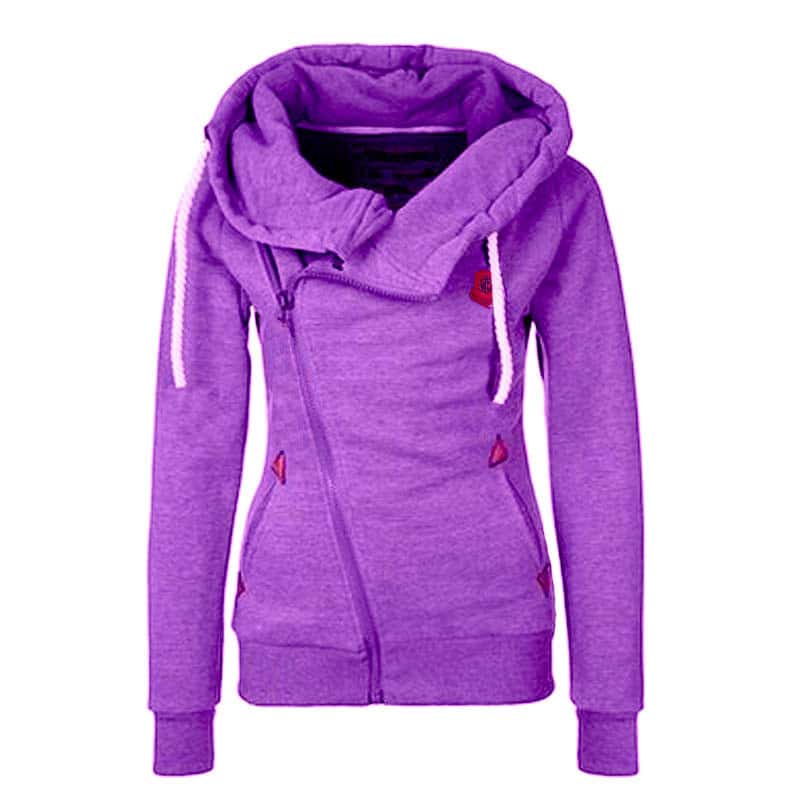 Women's Winter Warm Hoodie - Blue Force Sports