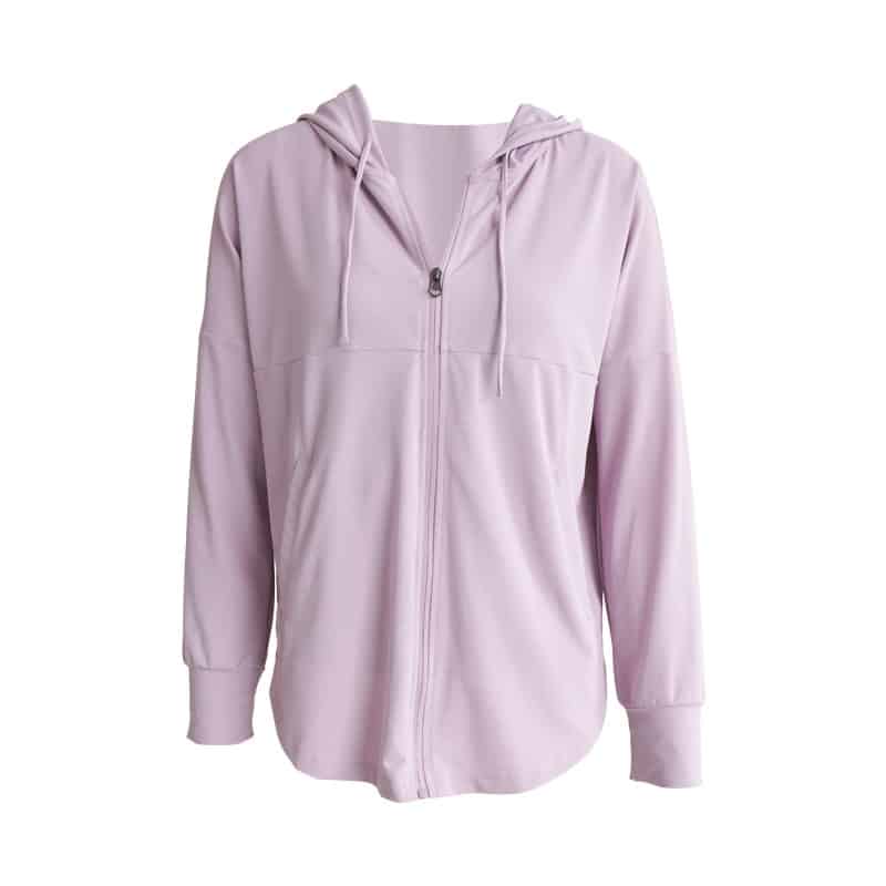 Women's Pastel Color Hooded Sports Jacket - Blue Force Sports