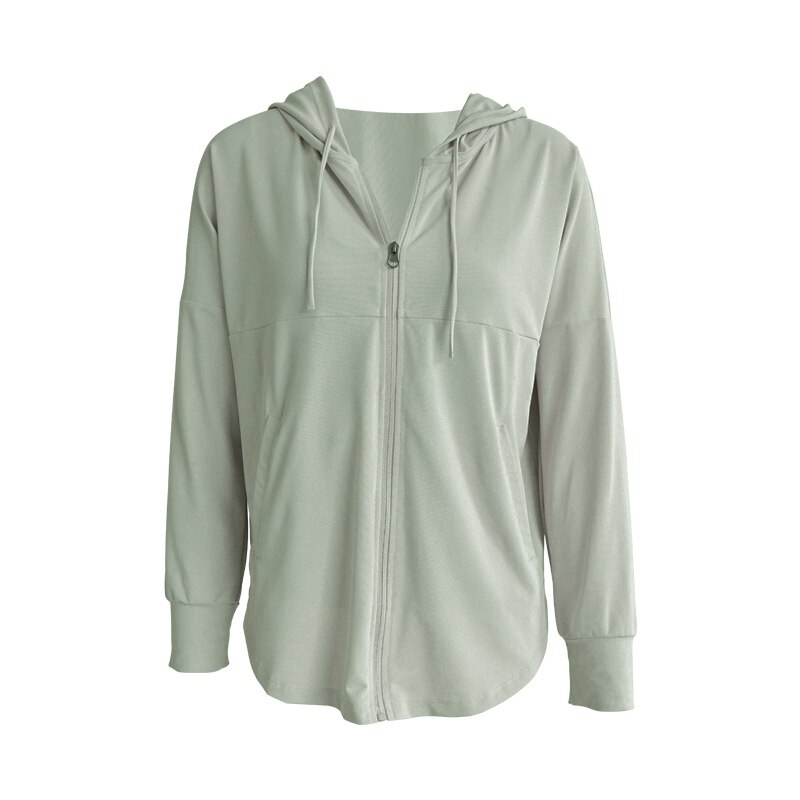 Women's Pastel Color Hooded Sports Jacket - Blue Force Sports