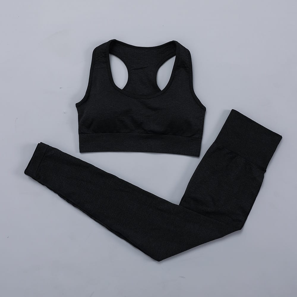 Women's Plain Yoga Set - Blue Force Sports