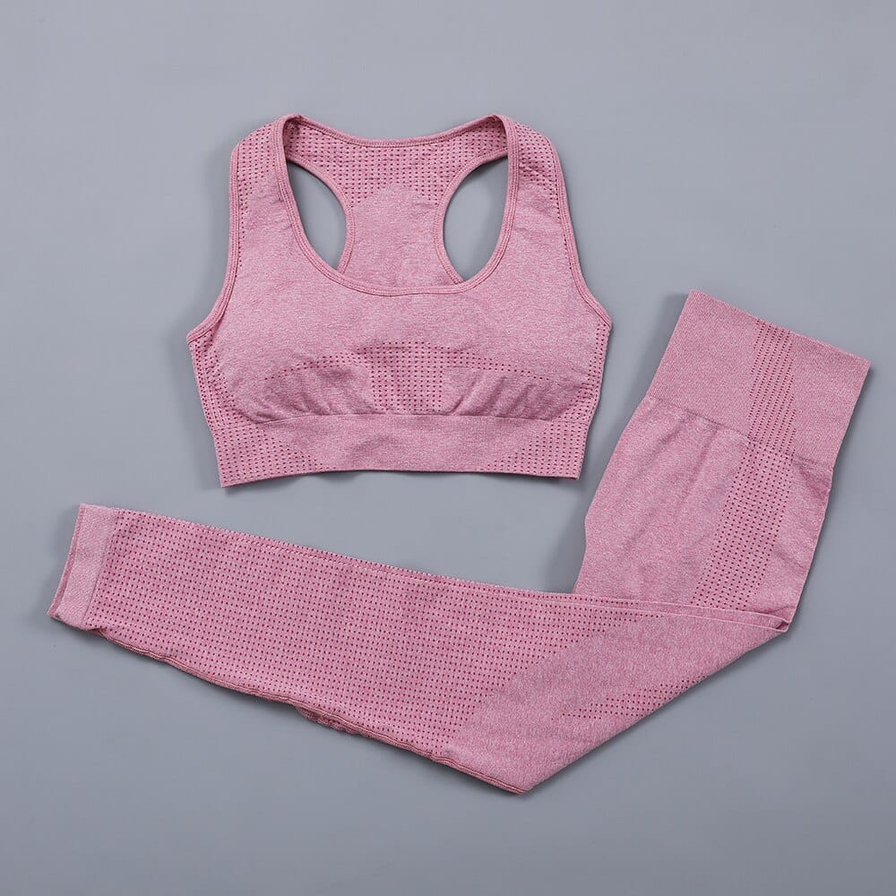 Women's Plain Yoga Set - Blue Force Sports