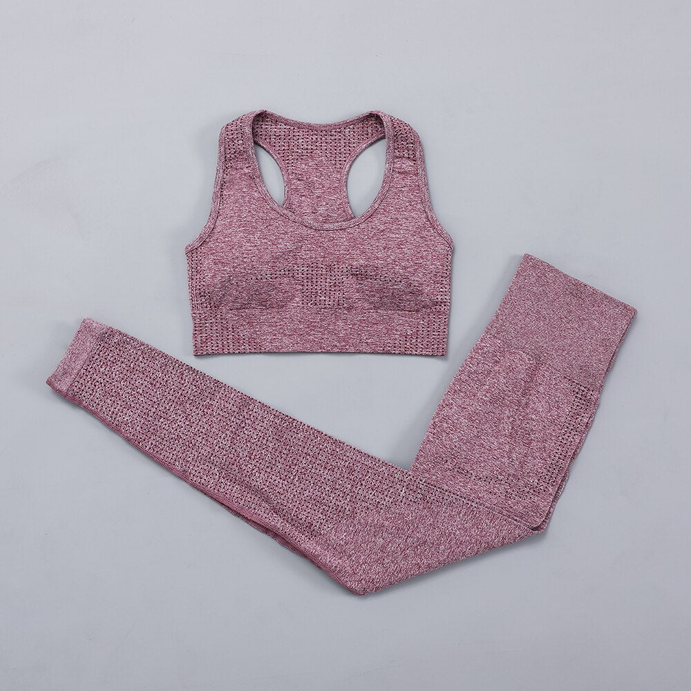 Women's Plain Yoga Set - Blue Force Sports