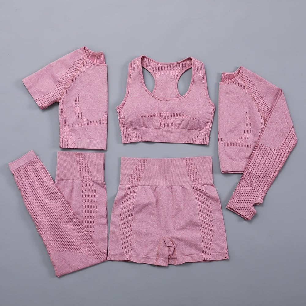 Women's Plain Yoga Set - Blue Force Sports