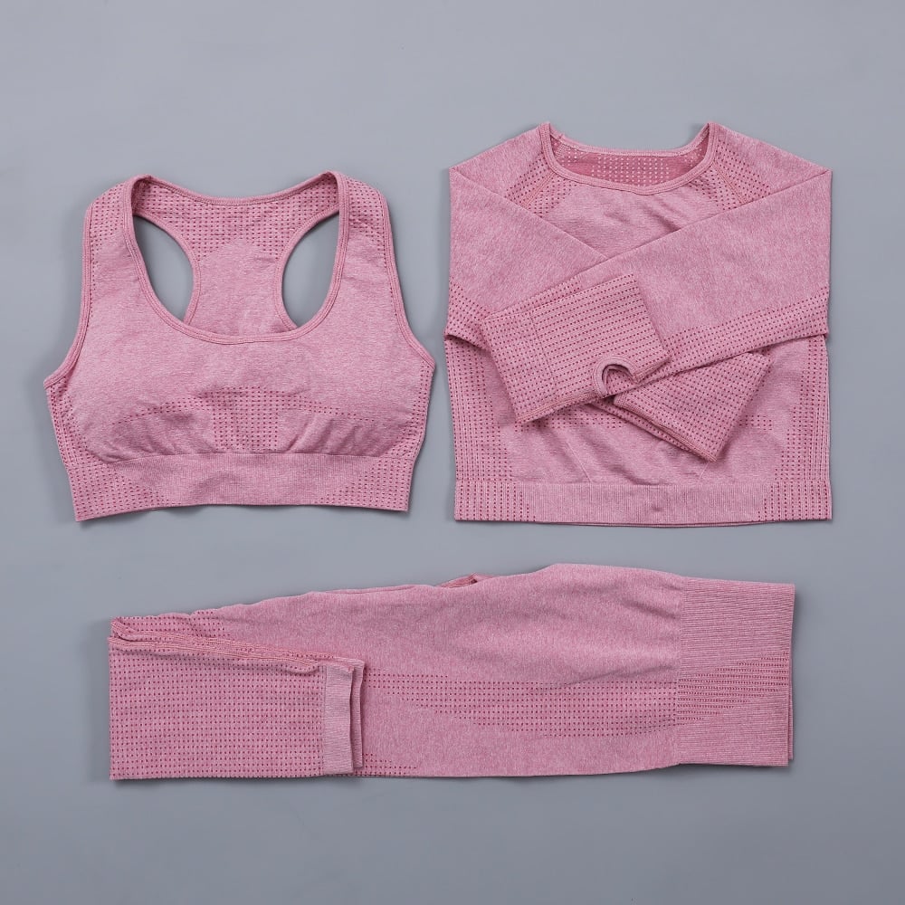 Women's Plain Yoga Set - Blue Force Sports