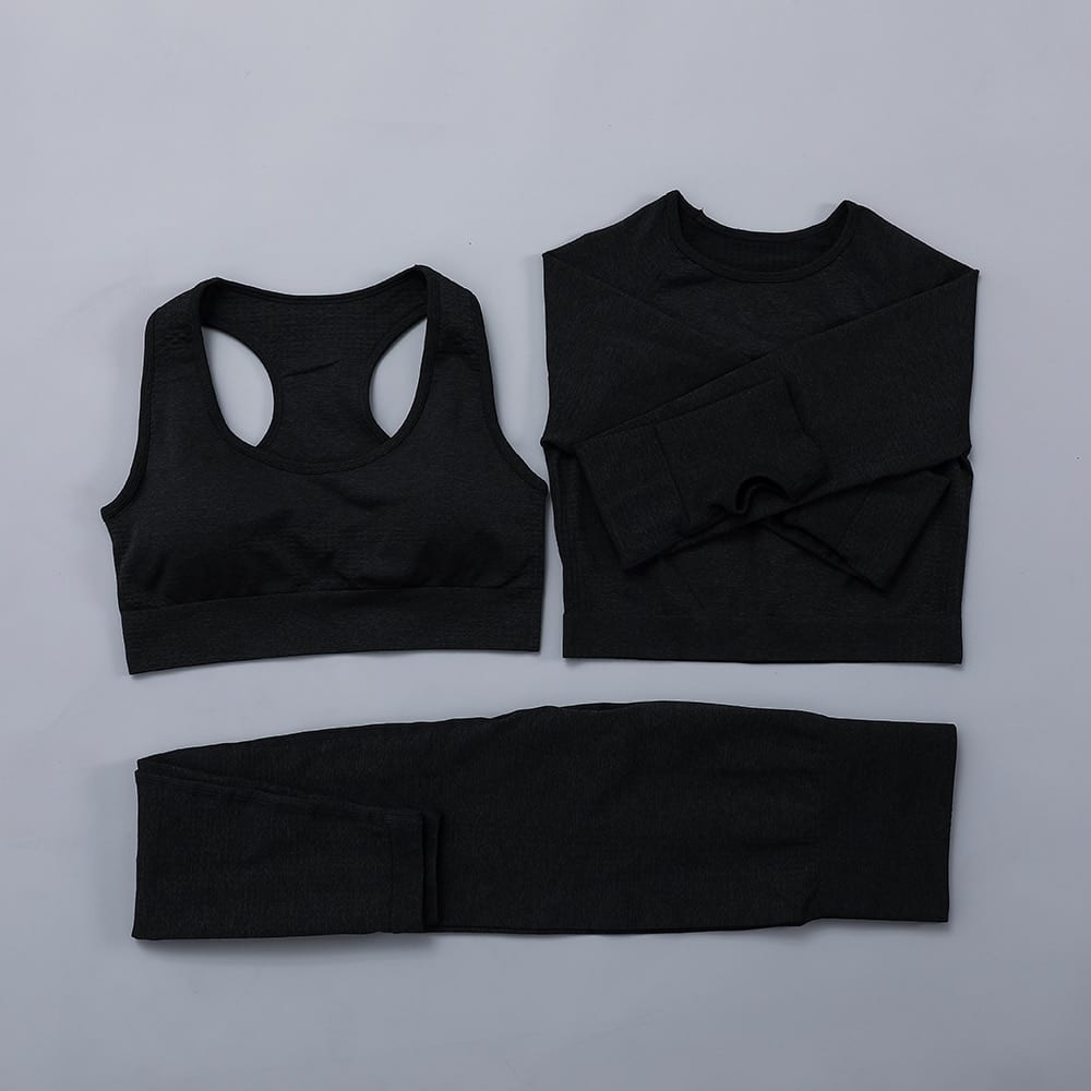 Women's Plain Yoga Set - Blue Force Sports