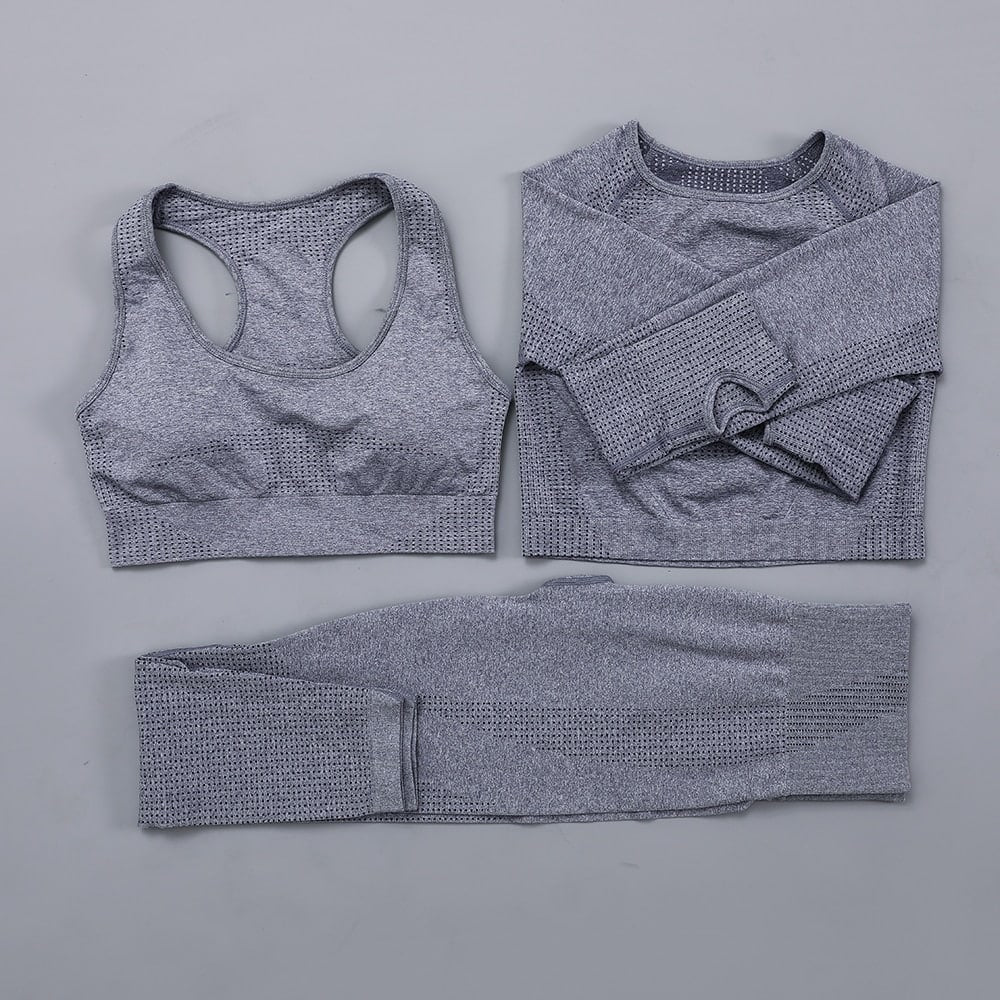 Women's Plain Yoga Set - Blue Force Sports