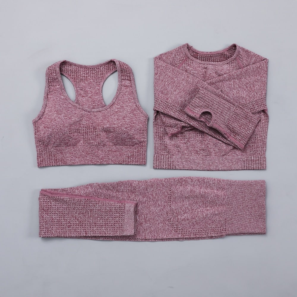 Women's Plain Yoga Set - Blue Force Sports