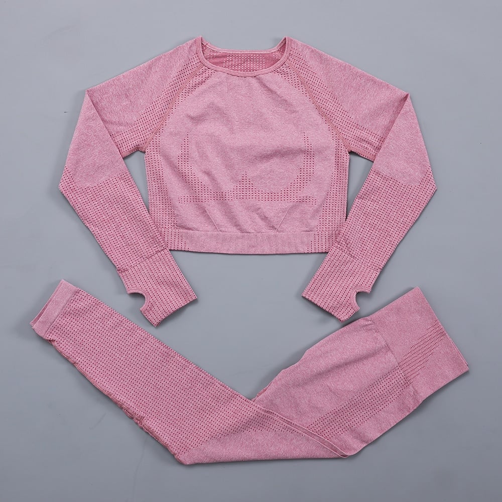 Women's Plain Yoga Set - Blue Force Sports