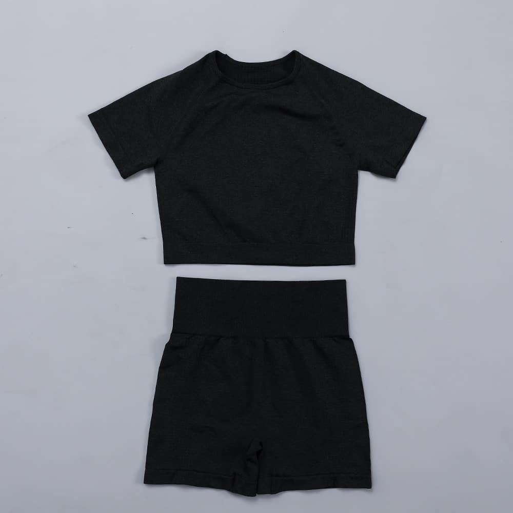 Women's Plain Yoga Set - Blue Force Sports