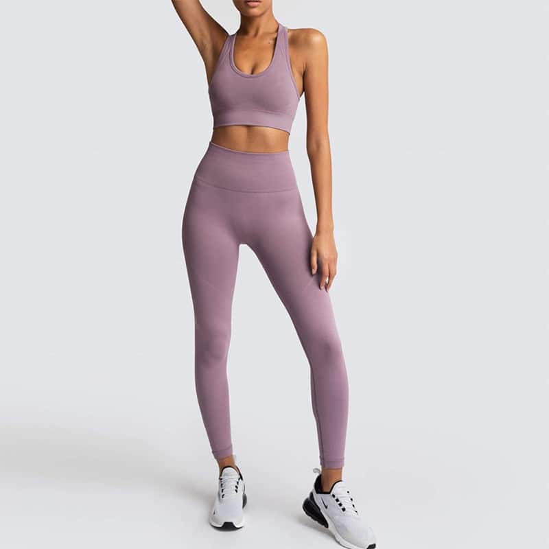 Women's Yoga Seamless Sportswear Set - Blue Force Sports