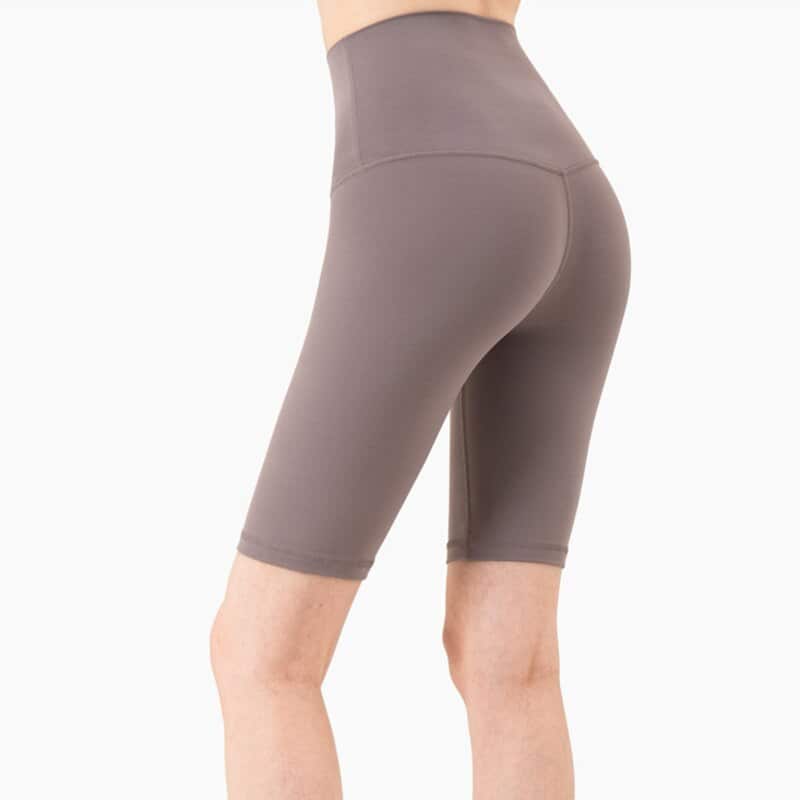 Women's Solid Color Butt Lifting Sports Shorts - Blue Force Sports