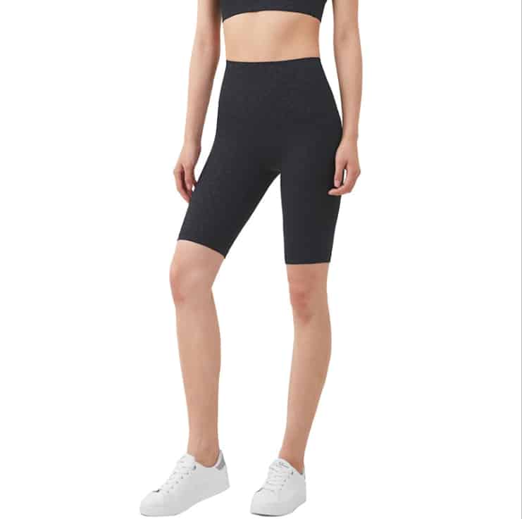 Women's Solid Color Butt Lifting Sports Shorts - Blue Force Sports