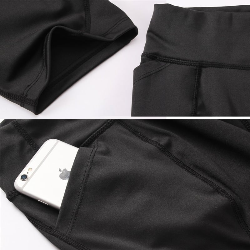Women's Elastic Workout Shorts - Blue Force Sports