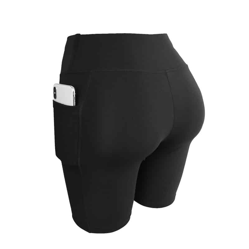 Women's Elastic Workout Shorts - Blue Force Sports