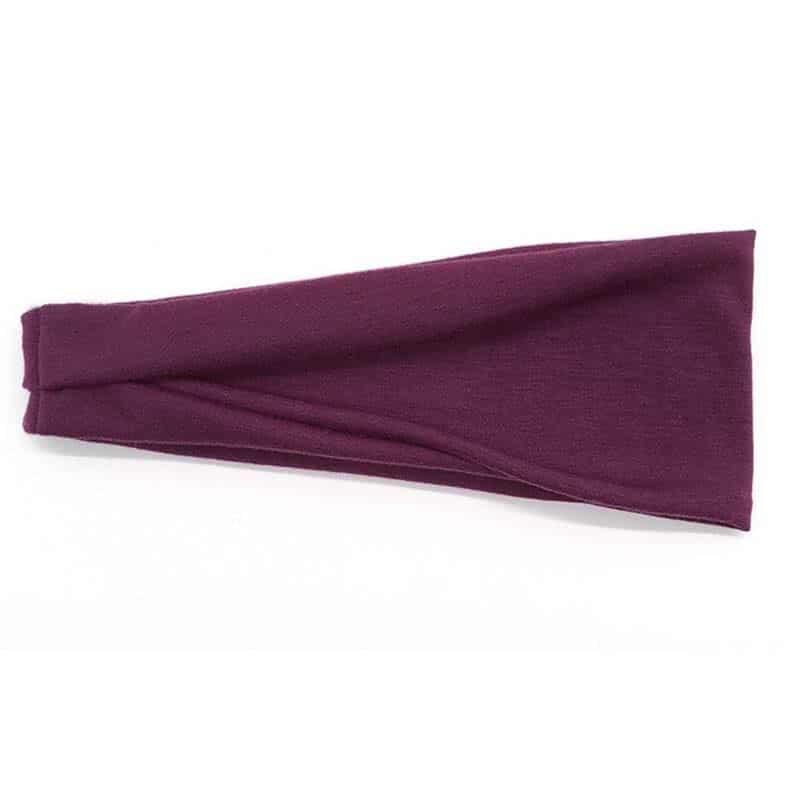 Woman's Cotton Sports Headband - Blue Force Sports