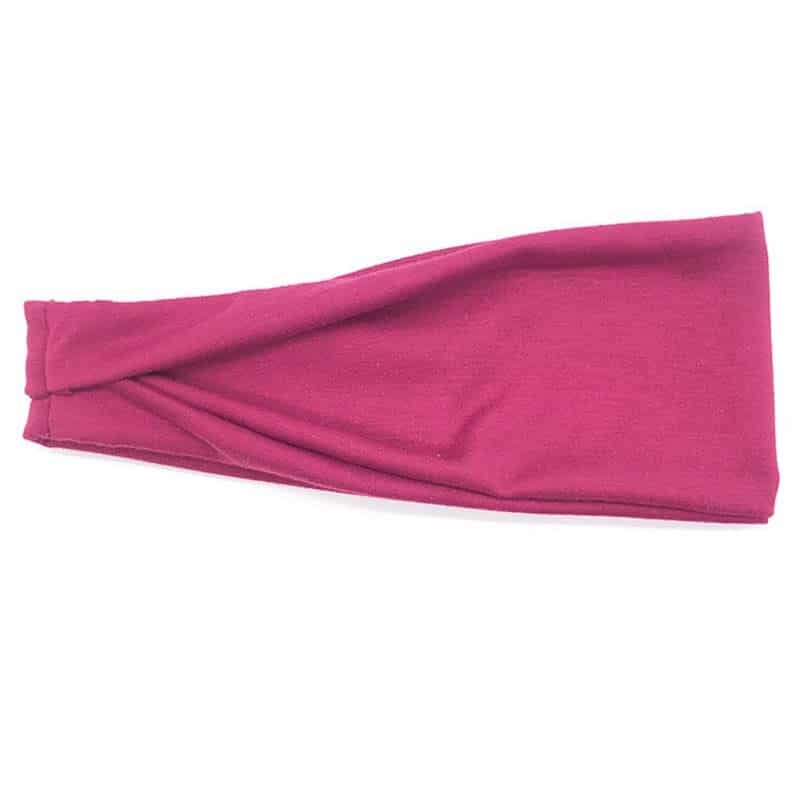 Woman's Cotton Sports Headband - Blue Force Sports