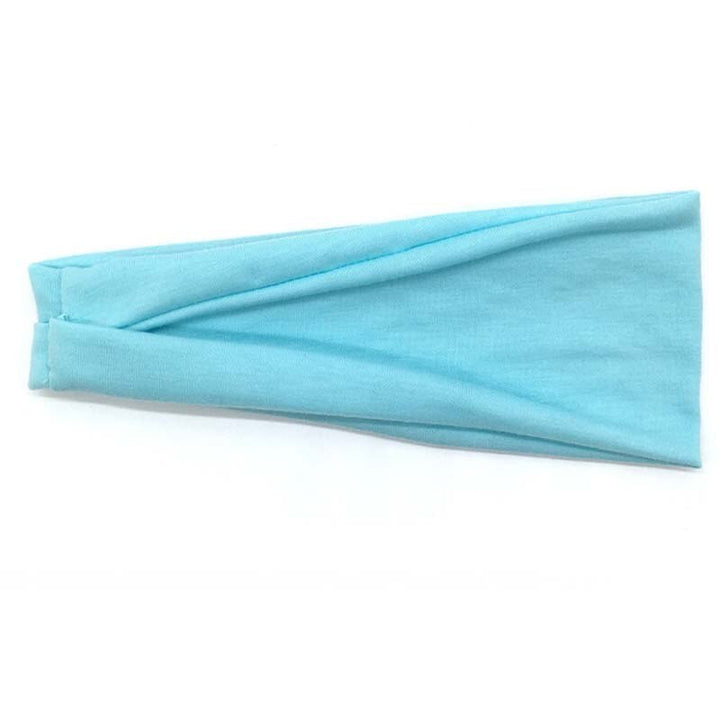 Woman's Cotton Sports Headband - Blue Force Sports