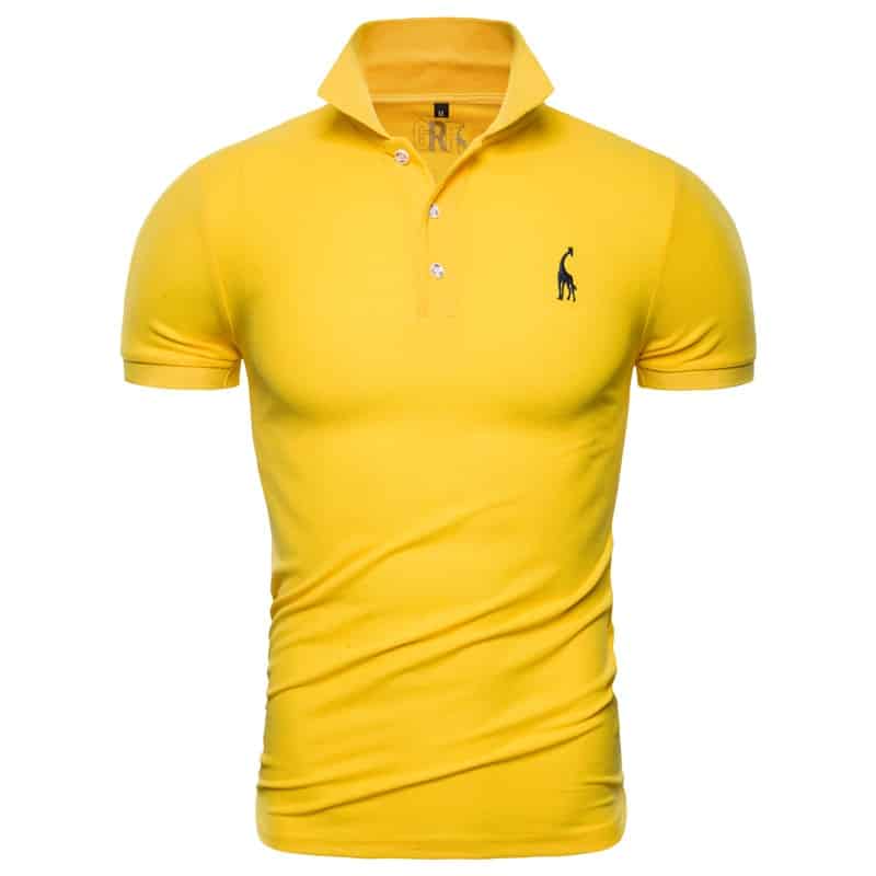 Men's Golf Polo Shirt with Embroidery - Blue Force Sports