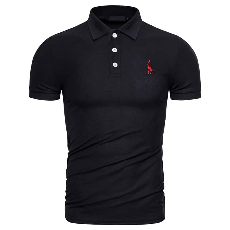 Men's Golf Polo Shirt with Embroidery - Blue Force Sports