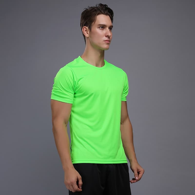 Men's Quick Dry Gym T-Shirts - Blue Force Sports