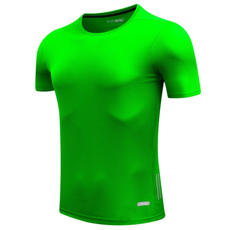 Men's Quick Dry Gym T-Shirts - Blue Force Sports