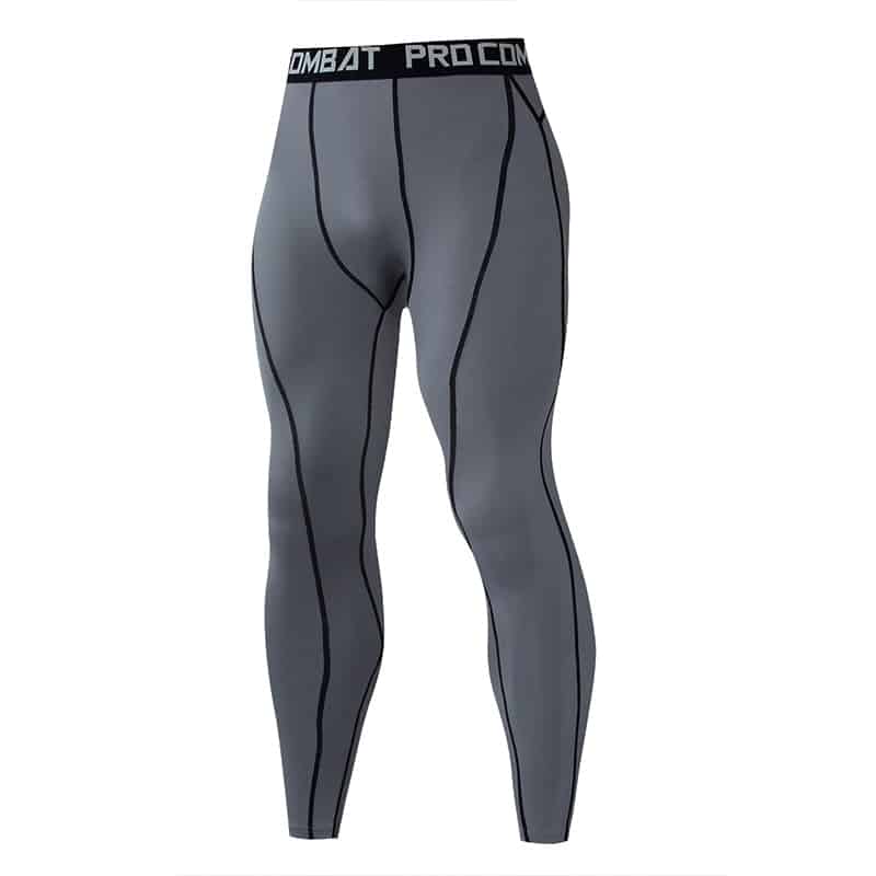 Men's Compression Tight Leggings - Blue Force Sports