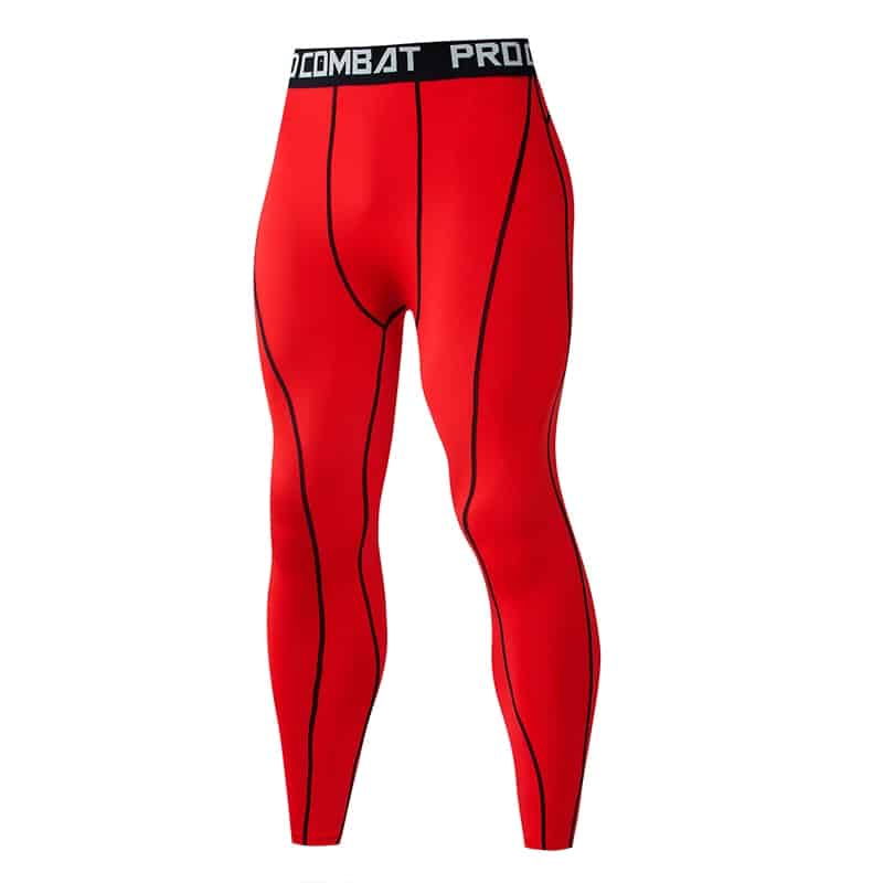 Men's Compression Tight Leggings - Blue Force Sports