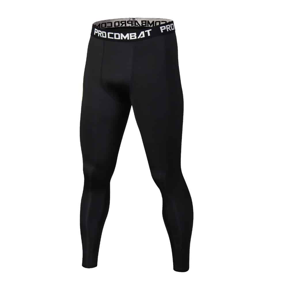 Thermal Elastic Sport Men's Leggings - Blue Force Sports
