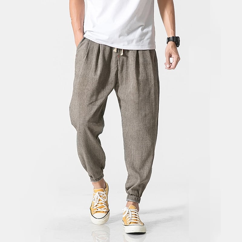 Men's Exercise Harem Pants - Blue Force Sports