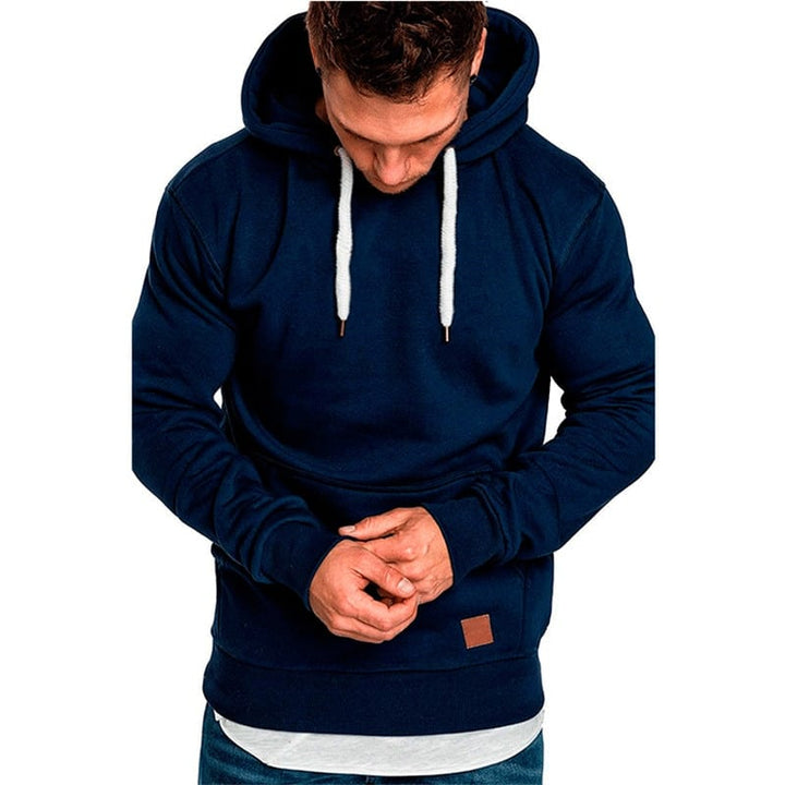 Polyester Men's Hoodie for Fitness - Blue Force Sports