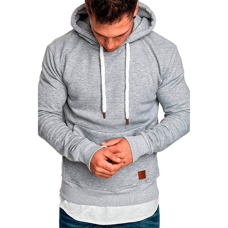 Polyester Men's Hoodie for Fitness - Blue Force Sports
