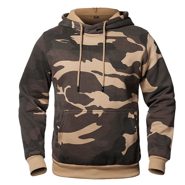 Men's Camouflage Hooded Sweatshirt - Blue Force Sports
