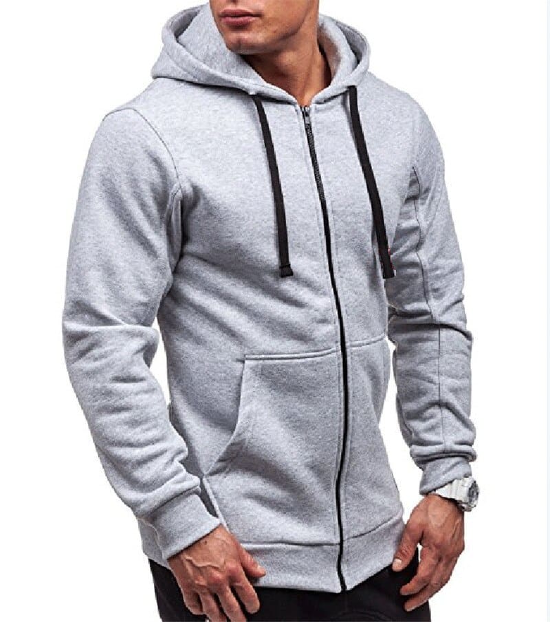 Cotton Gym Hoodie for Men - Blue Force Sports