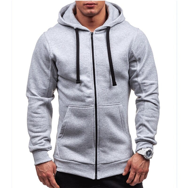 Cotton Gym Hoodie for Men - Blue Force Sports