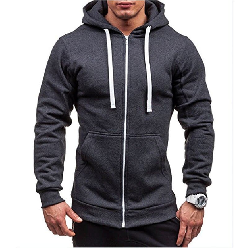 Cotton Gym Hoodie for Men - Blue Force Sports