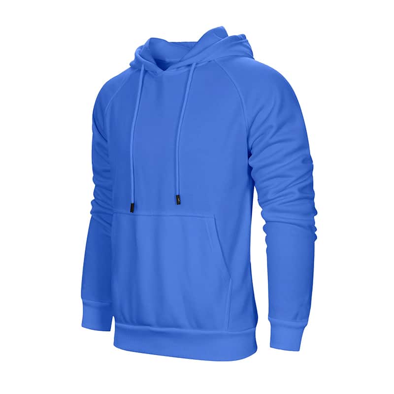 Men's Sport Styled Zipper Hoodie - Blue Force Sports