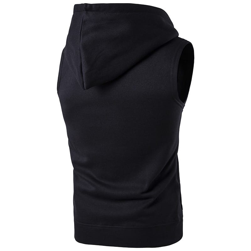Men's Sleeveless Sport Hoodie - Blue Force Sports